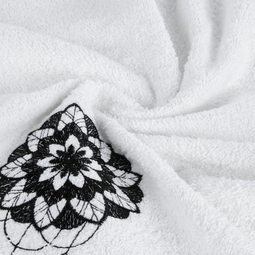 BAVLNENÝ UTERÁK LOTUS SADA 1KS 30X50 CM, 1KS 50X90 CM, 1KS 70X140 CM BIELA