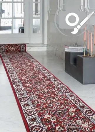 Sintelon, Behúň na mieru Practica 59 / CVC, šíre 100 cm, červená, chodba / predsieň