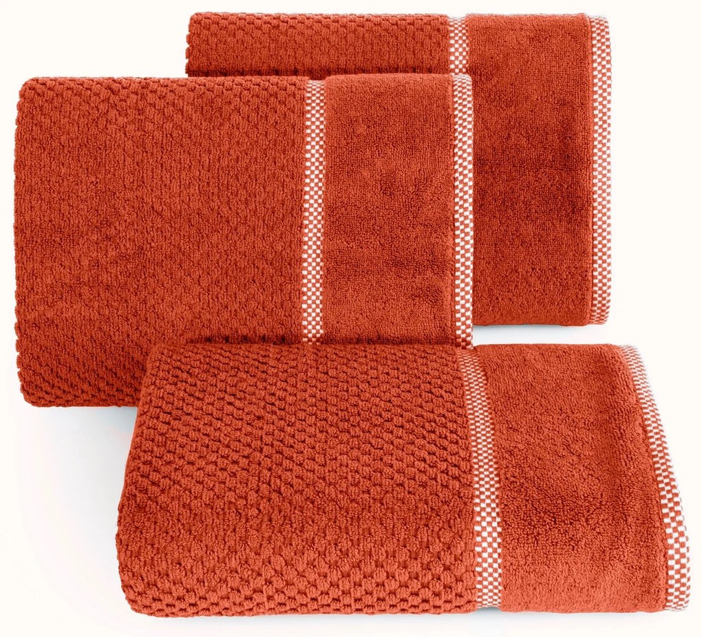 FROTÉ UTERÁK CALEB9 50X90 CM TEHLOVÁ