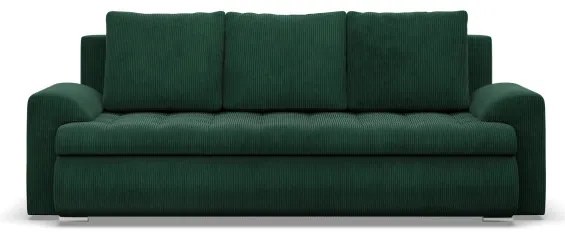 Trojmiestna rozkladacia sedačka FORESTA fľaškovo zelená