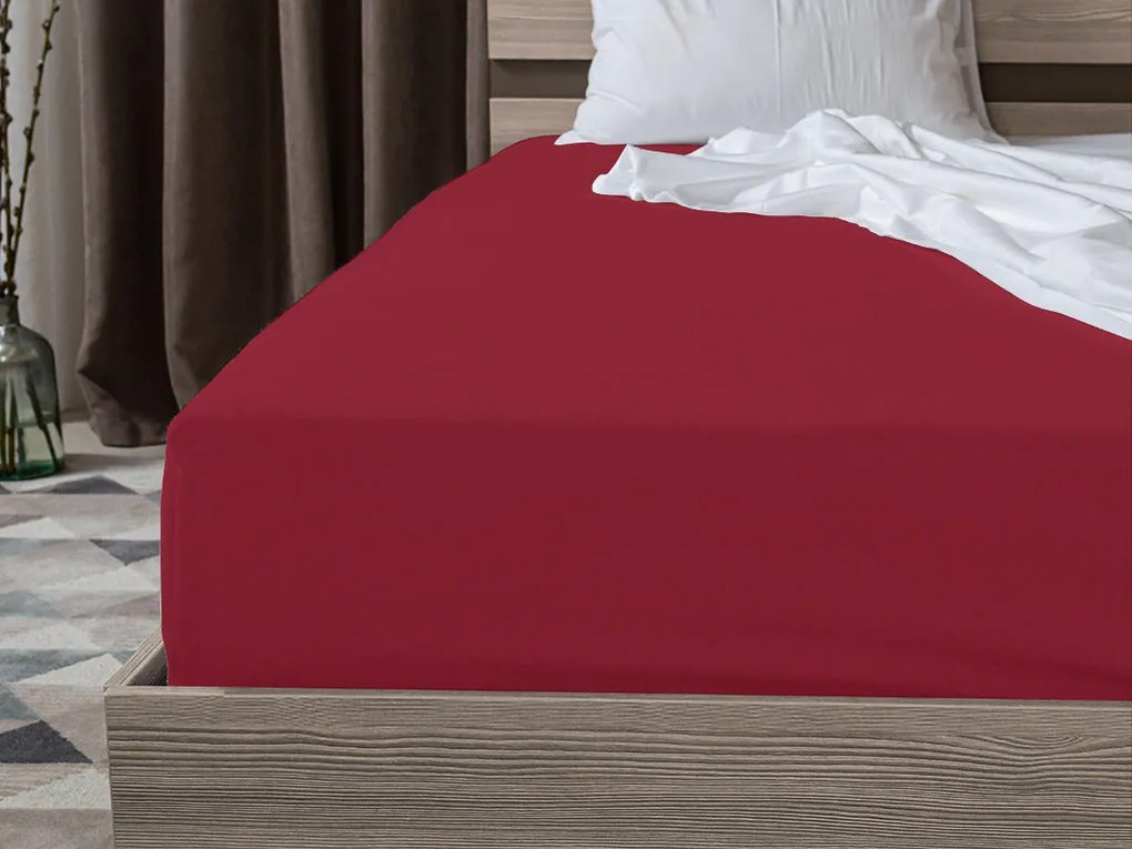 Jersey plachta EXCLUSIVE vínová 200x220 cm