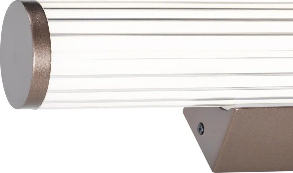 Retro Nástenné svietidlo Bronzové 40,4 cm Vrátane LED IP44 - Coco