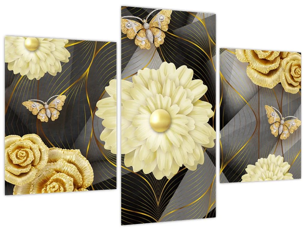 Obraz - Dekor II. (90x60 cm)