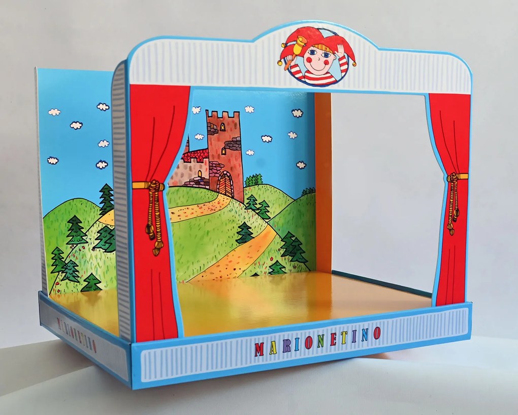 MARIONETINO Bábkové divadlo – samostatná konštrukcia - bez bábok a kulís