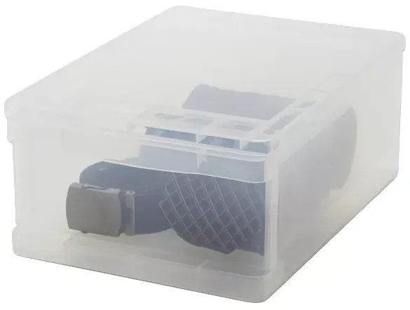 2. akosť - Transparentná zásuvka, šuplík, výsuvný úložný box, CASTOMIX / A4