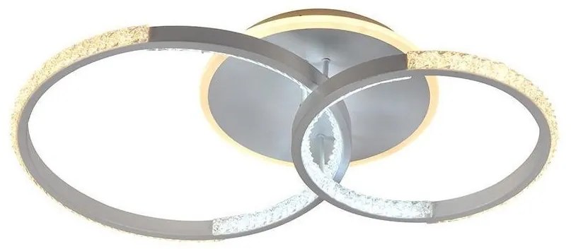 LED Stmievateľný prisadený luster LED/55W/230V 3000-6500K + DO