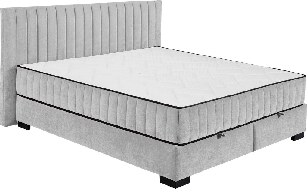 XXXLutz AMERICKÁ POSTEĽ, 180/200 cm, svetlosivá MID.YOU - Online Only spálne - 002220053914