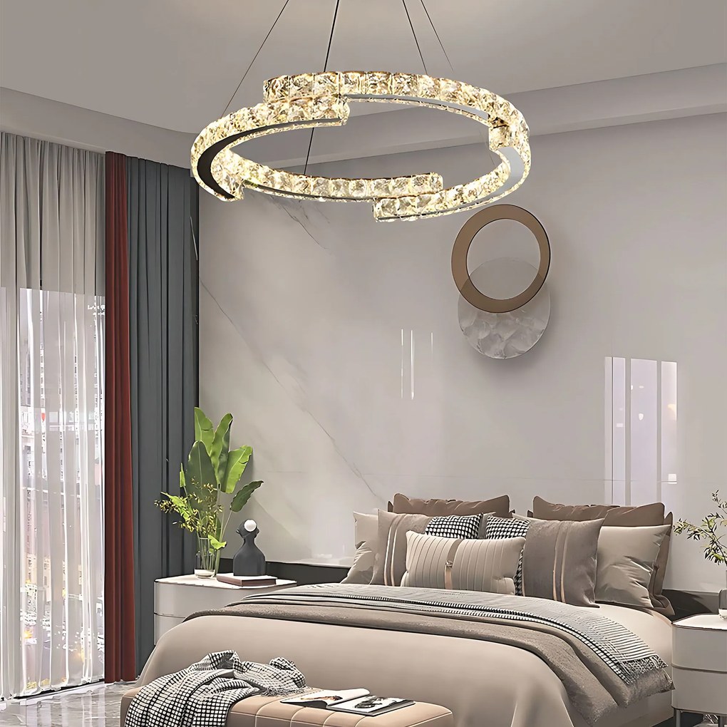 Toolight Toolight, LED stropné osvetlenie 60cm, 45W, 4000K, 2500lm, APP1770-CP, chrómová, OSW-04348