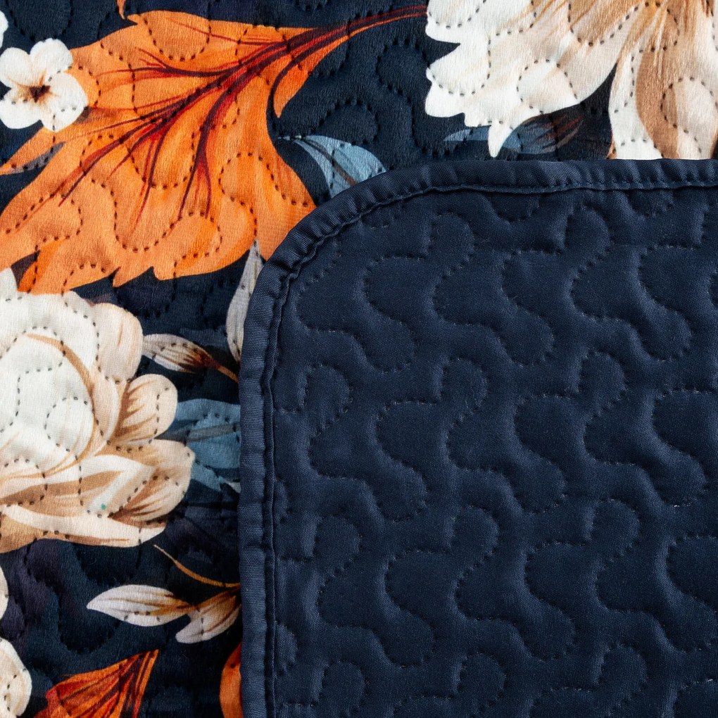 PREHOZ NA POSTEĽ FIORA 170X210 CM KVETY