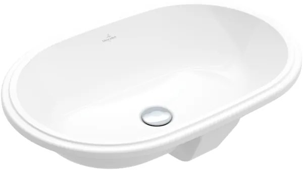 Villeroy & Boch 5A766001 - Zapustené umývadlo ARCHITECTURA 57x37,5 cm biele