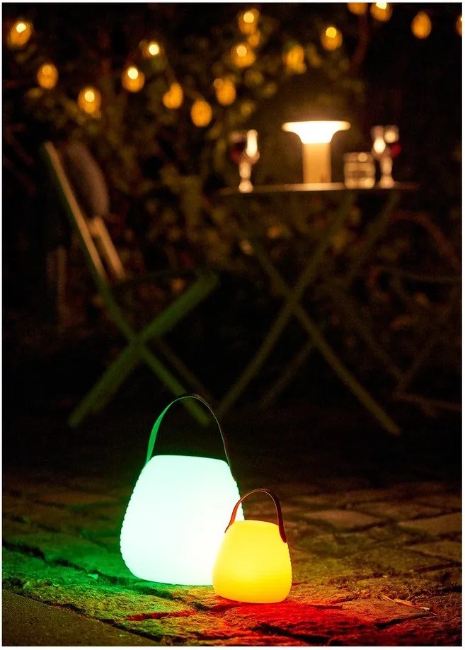 LED prenosné vonkajšie svietidlo na USB ø 20,5 cm Derry – House Nordic