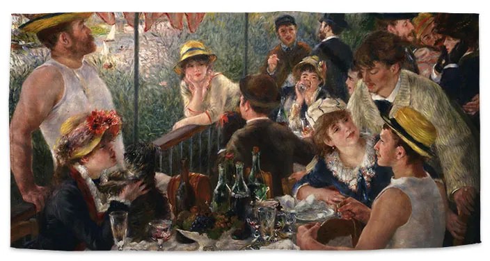 Sablio Uterák Raňajky veslárov - Auguste Renoir - 70x140 cm