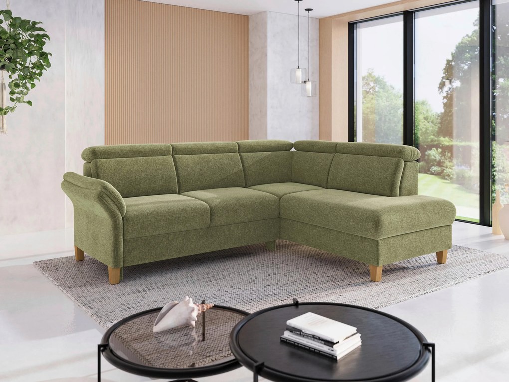 XXXLutz ROHOVÁ SEDAČKA, textil, svetlozelená Sit & More - Sedačky - 00014402575H