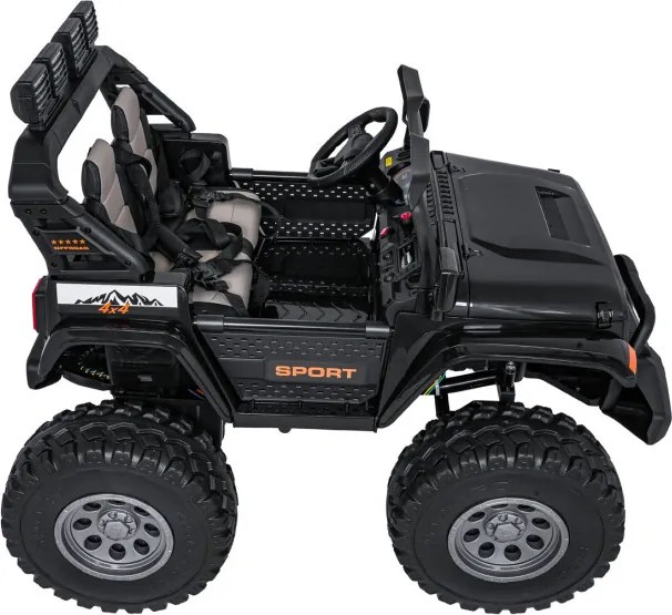 Elektrické autíčko Extreme Sport 4x4 čierne