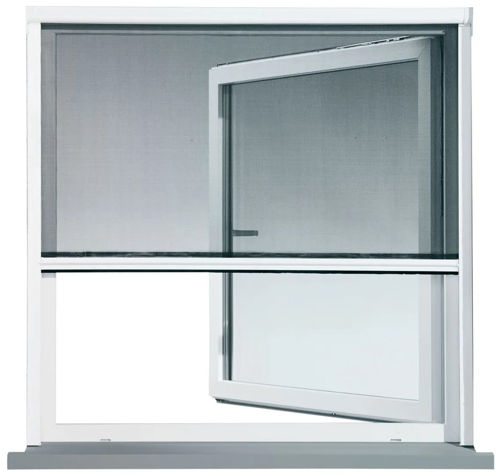 LIVARNO home Rolovacia sieťka proti hmyzu na okno, 130 x 160 cm (100345117)