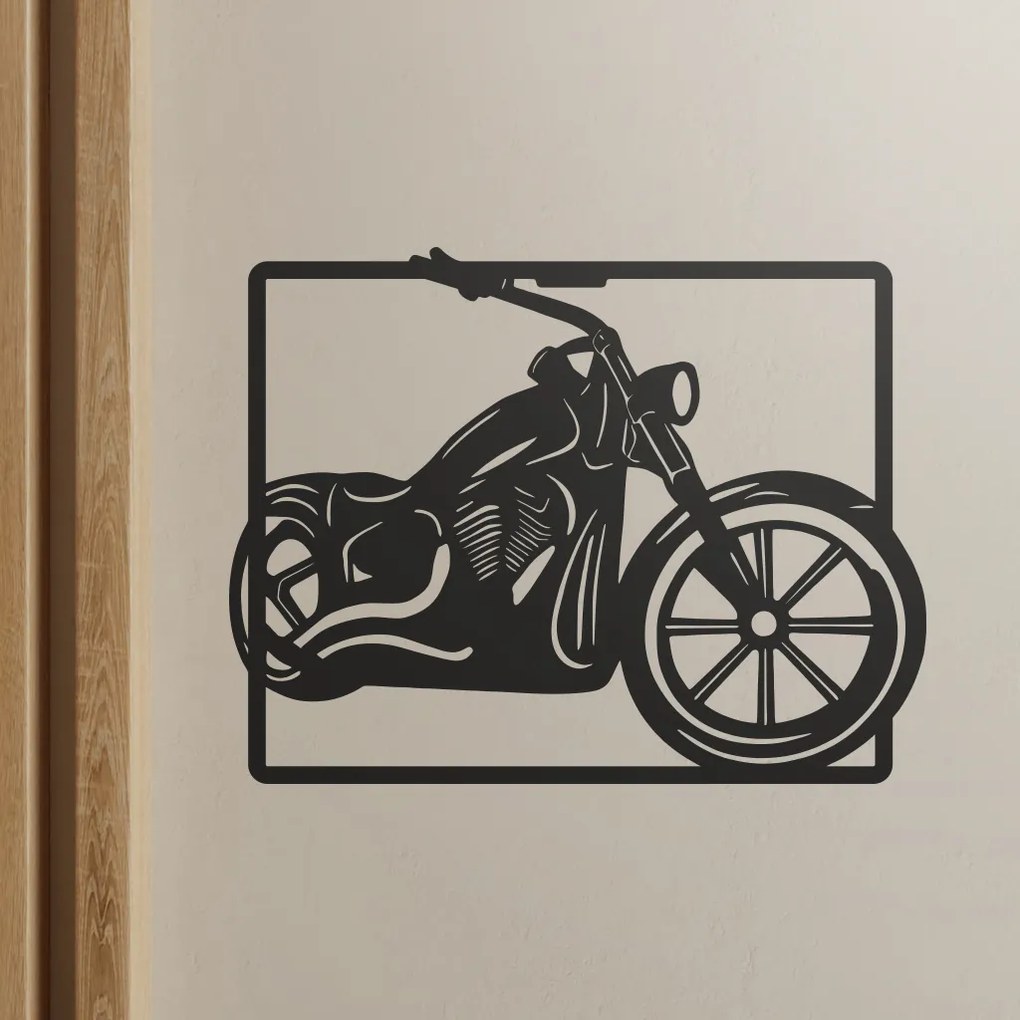 Veselá Stena Samolepka Motorka