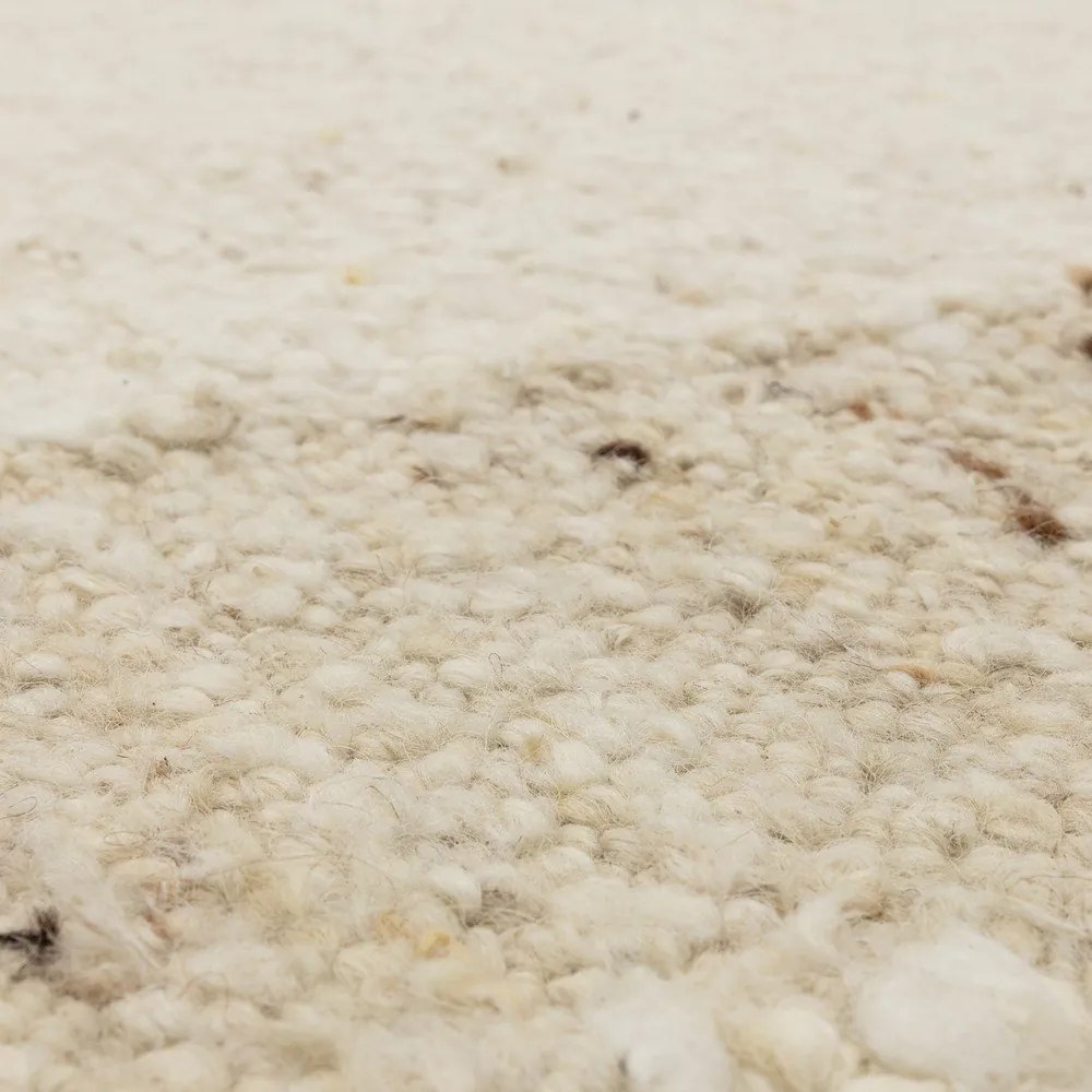 Béžový obojstranný/ručne tkaný vlnený koberec 160x230 cm Napa Tumbla – Asiatic Carpets