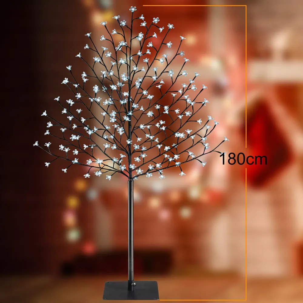InternetovaZahrada Svietiaci strom čerešňa 180 cm - modrá
