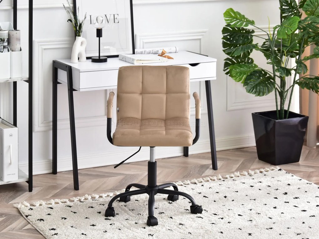 Stolička Elita (béžová + čierna). Akcia -23%. Vlastná spoľahlivá doprava až k Vám domov. 1110022