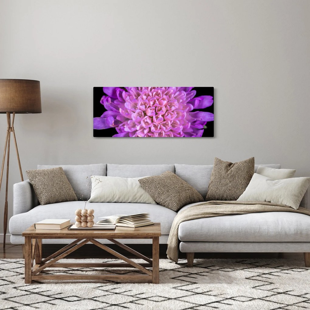 Detailný obraz kvetu (120x50 cm)