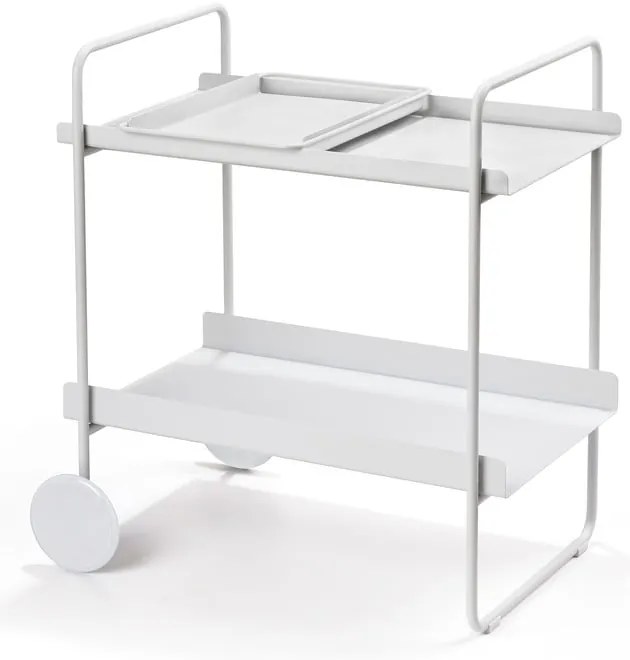 Kovový servírovací stolík na kolieskach 40.5x61 cm A-Cocktail – Zone