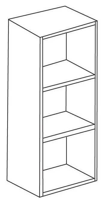 IDEA nábytok Skriňa 3-dverová CORONA vosk