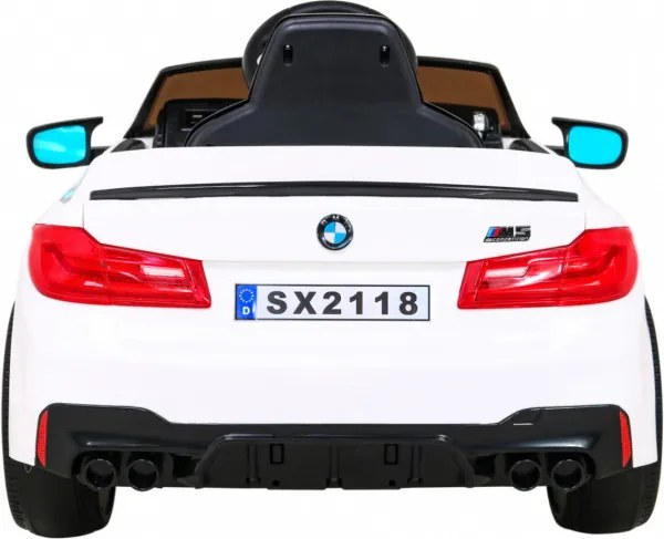 Detské elektrické autíčko BMW M5 DRIFT biele