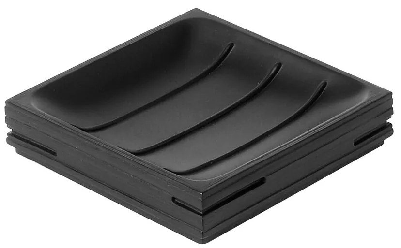 Gedy Gedy, QUADROTTO mydelnička na postavenie, čierna, QU1114