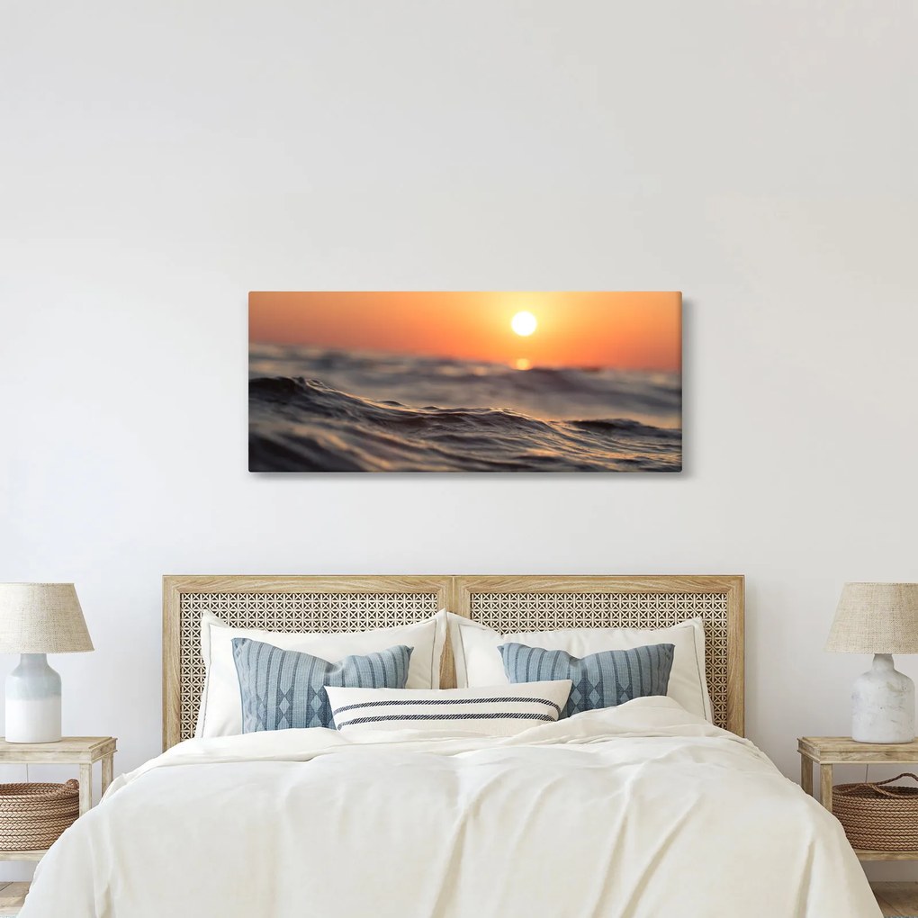 Obraz morskej vlnky (120x50 cm)