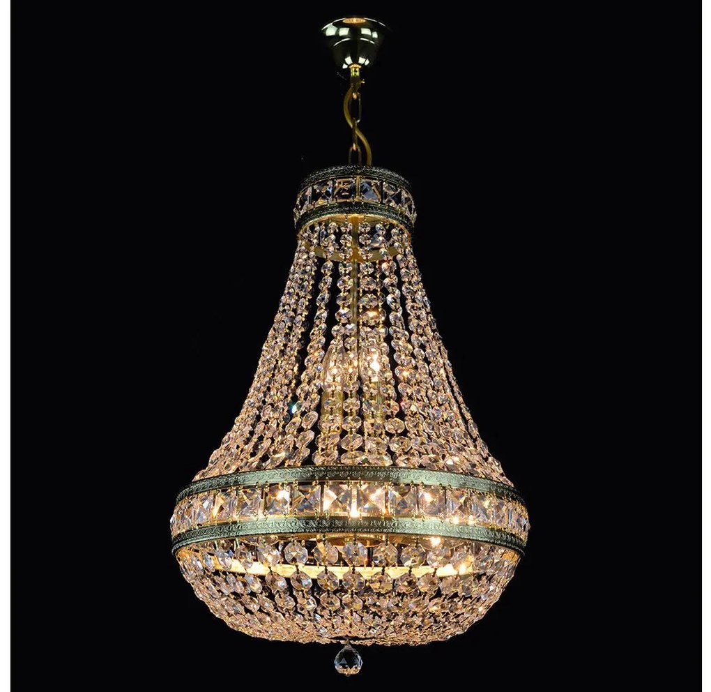 Wranovsky JWZ014060100-8 - Krištáľový luster na reťazi STOCKHOLM 8xE14/40W/230V