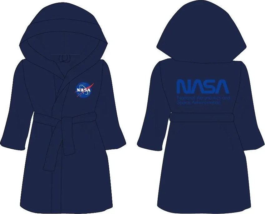 Pánsky župan s kapucňou NASA, XL