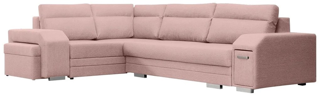 Rohová sedačka s barom Florio, Strana: ľavá, Dostupné poťahy: Inari 94