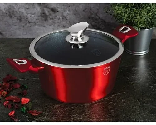 Berlinger Haus 10-dielna sada riadu Burgundy Metallic Line