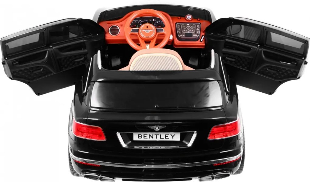 Ramiz Bentley Bentayga batériové auto pre deti Čierna