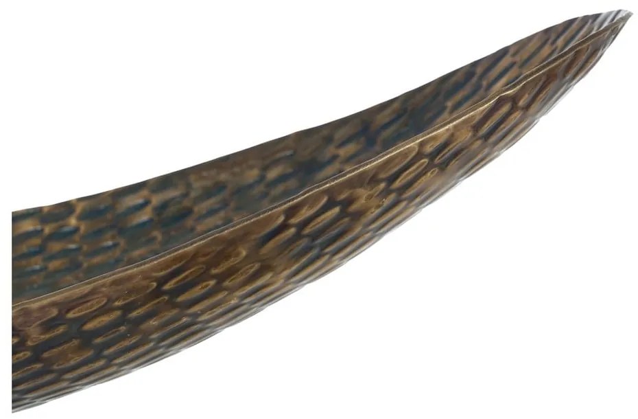 Kovová dekoratívna tácka 48x16 cm Bronze – Ixia