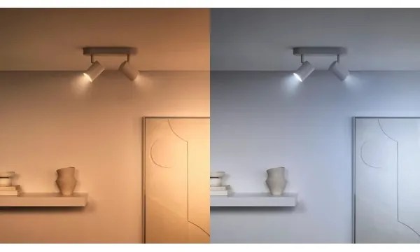 SADA 2x stmievateľné LED žiarovky PAR16 GU10/4,7W/230V 2700-6500K CRI 90 Wi-Fi-WiZ