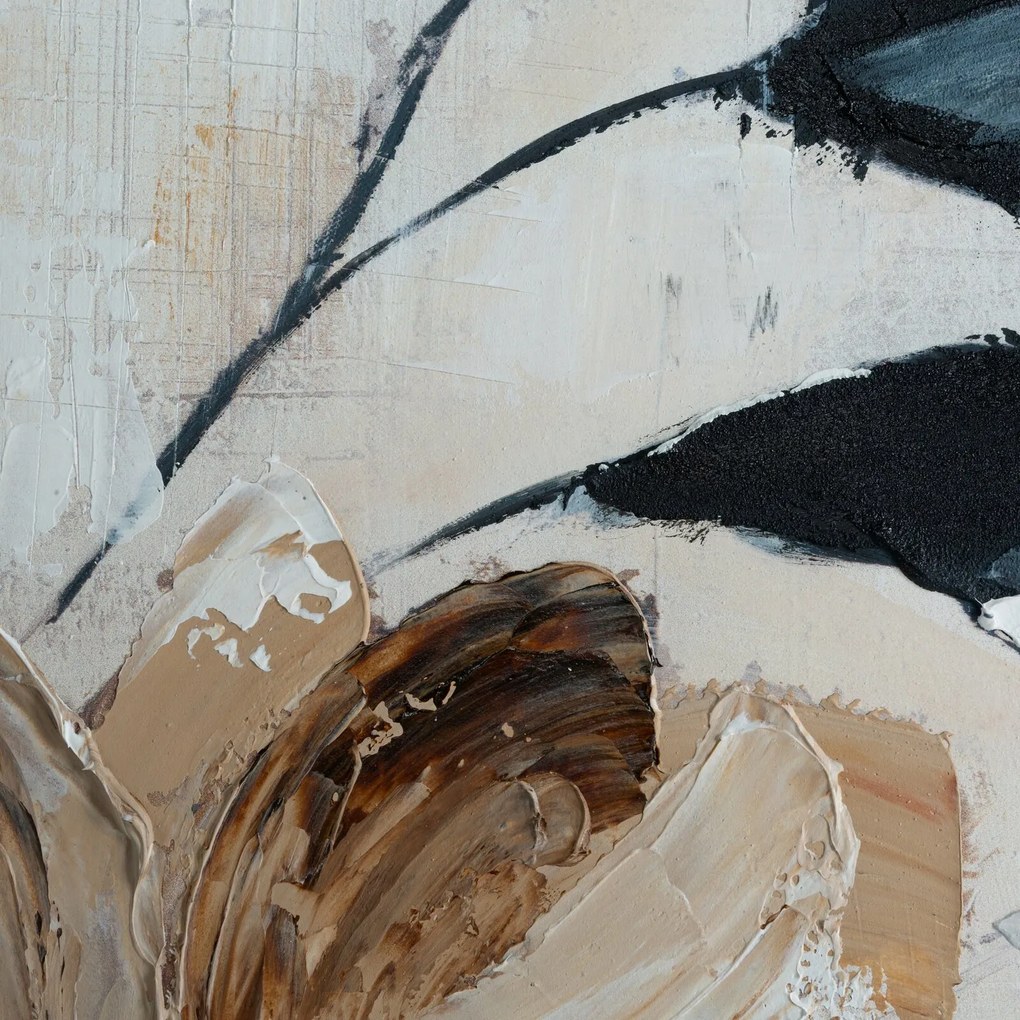 RUČNE MAĽOVANÝ OBRAZ 691 80X80 CM