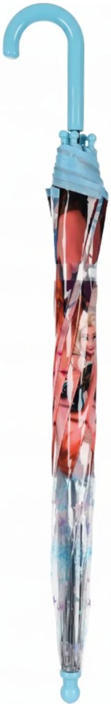 Dievčenský priehľadný dáždnik Ľadové kráľovstvo - Frozen - motív Anna a Elsa