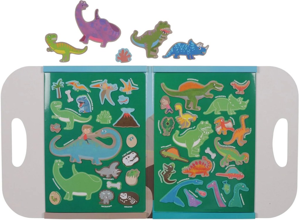 Magnetická hra Tiger Tribe Magna Carry - Dinosaury