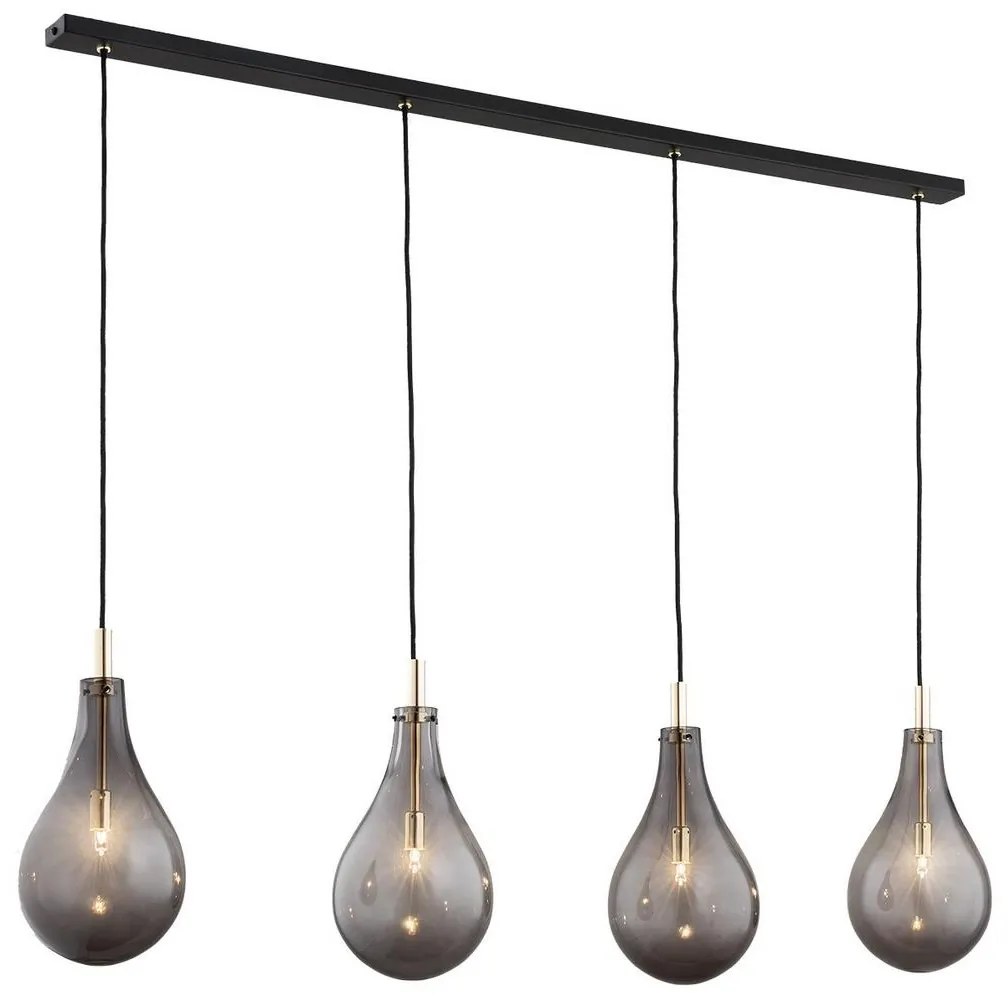 Argon 1740 - Luster na lanku OAKLAND 4xG9/6W/230V