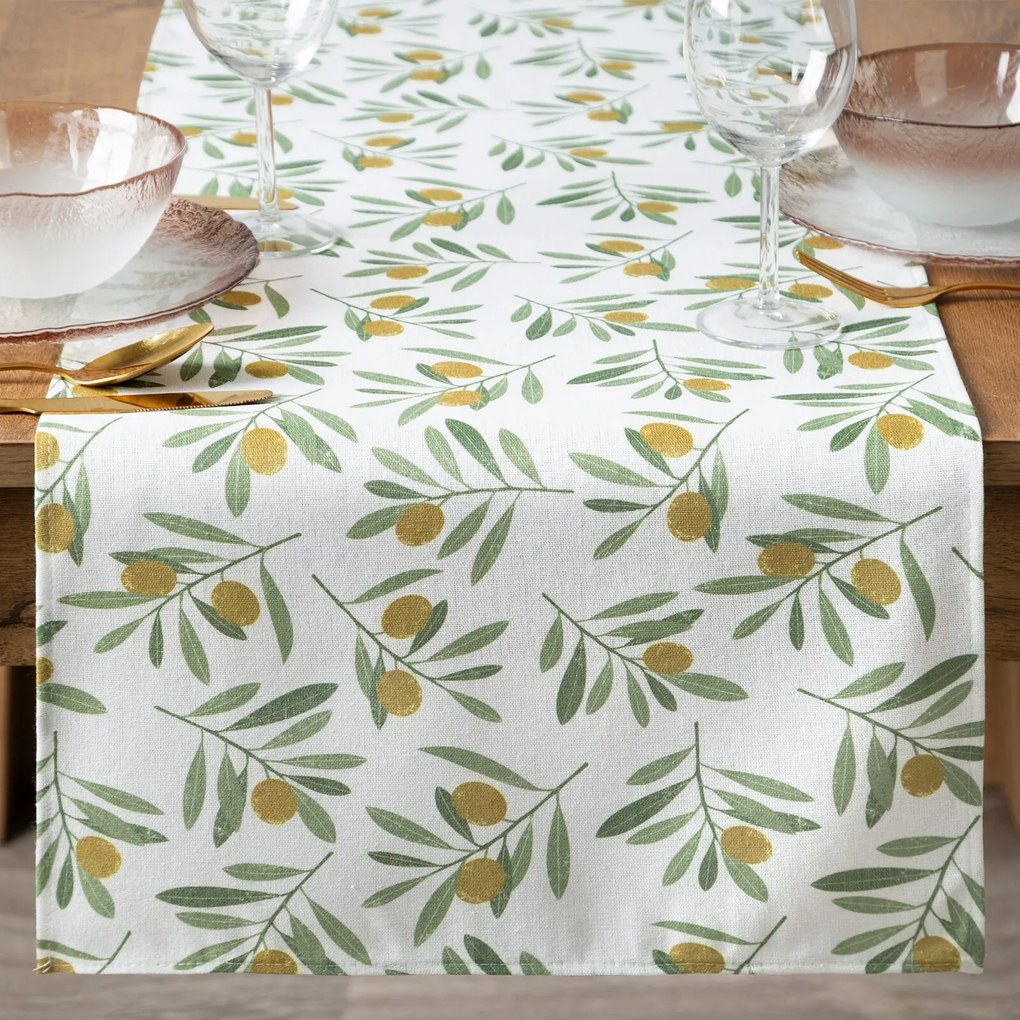 BEHÚŇ NA STÔL ERIN 40X140 CM VZOROVANÝ