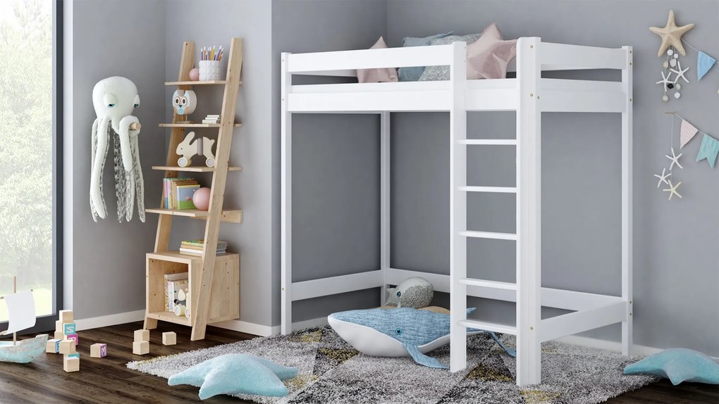 DETSKÁ JEDNOLÔŽKOVÁ POSCHODOVÁ POSTEĽ JANKA RÔZNE FARBY / ROZMERY