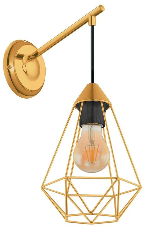 Eglo 43684 - Nástenné svietidlo TARBES 1xE27/60W/230V