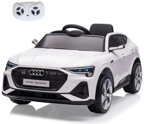 Elektrické autíčko Audi E-Tron Sportback biele