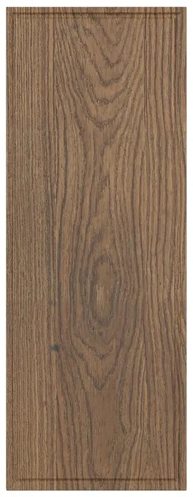 Závěsná koupelnová skříňka Talia 80 cm matná černá/dub castello