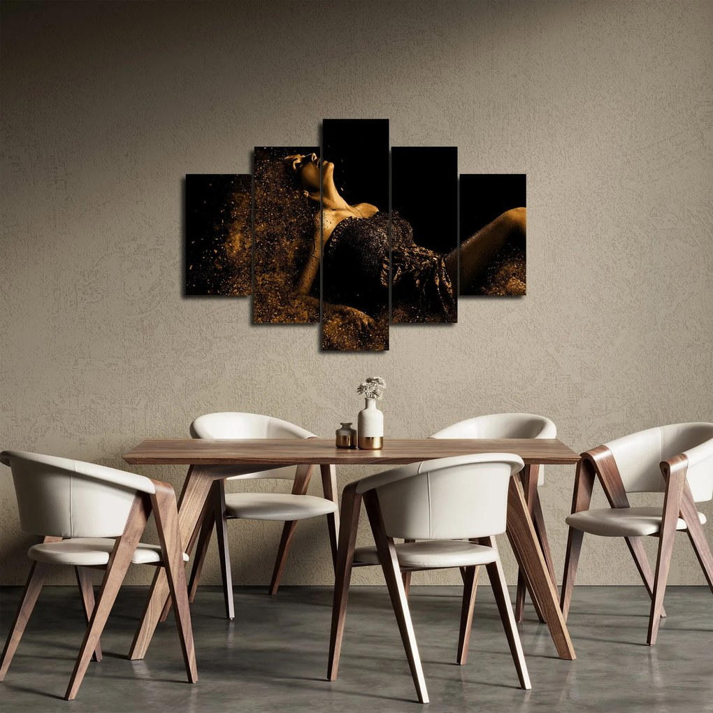 Obraz - Žena zo zlata (150x105 cm)