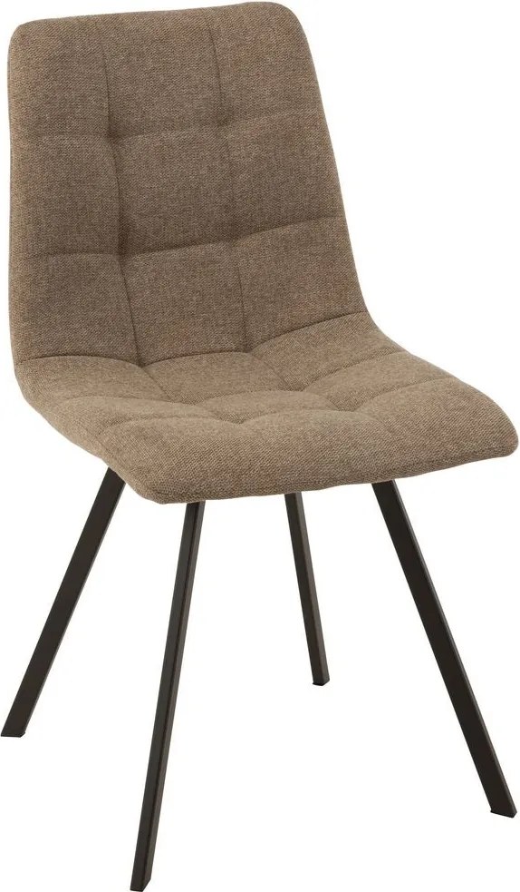 Béžová jedálenská stolička Chair Babette Beige - 55*47*82cm
