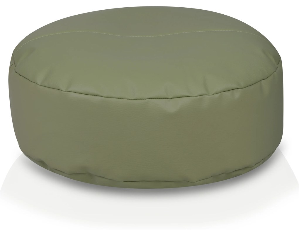 INTERMEDIC SK - Sedací vak 47x15 cm z ekokože | podnožka, podsedák, doplnkové sedenie Farba: E01 - Biela (ekokoža)