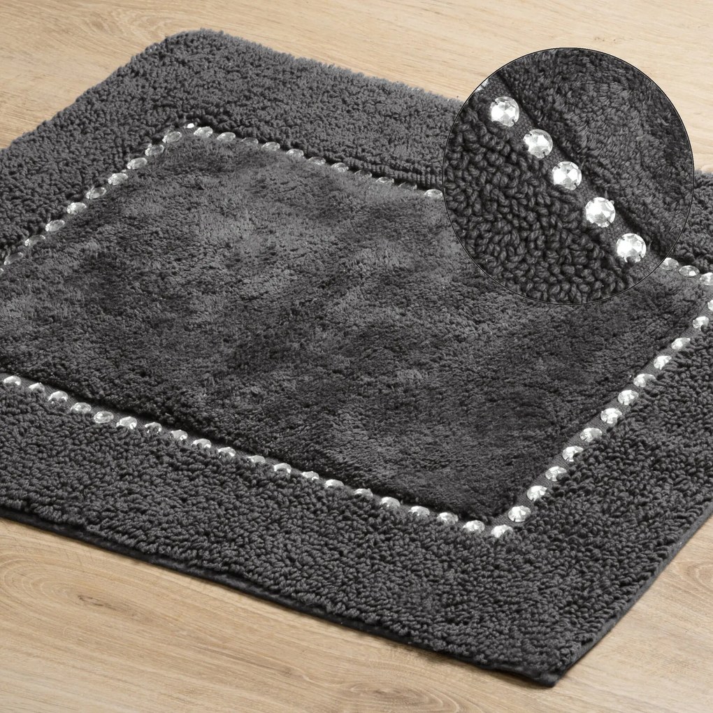 PREDLOŽKA DO KÚPEĽNE CHIC 50X70 CM SIVÁ