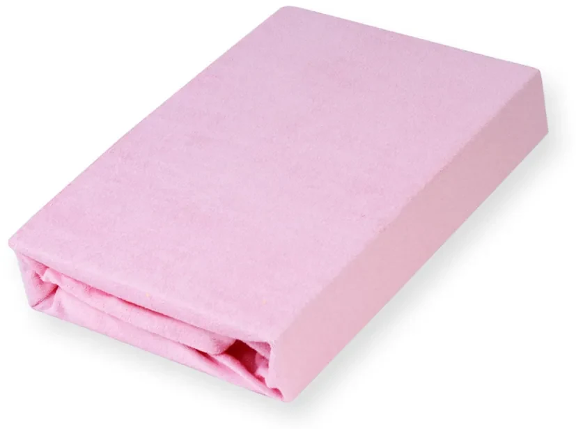 Froté napínacie prestieradlo FR-008 Ružová lila 160 x 200 - výška 20 cm